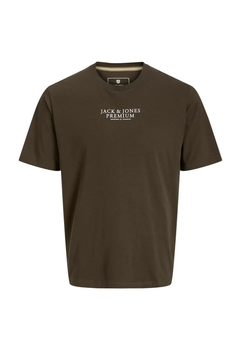 Tricou JACK &JONES Bluarchie Crew 48796, Maro