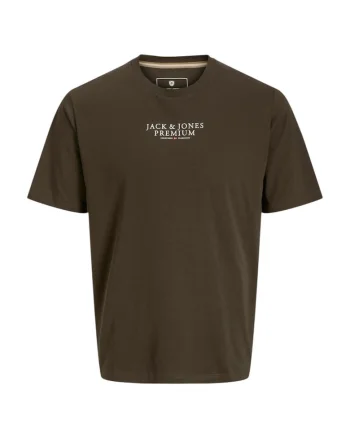 Tricou JACK &JONES Bluarchie Crew 48796, Maro