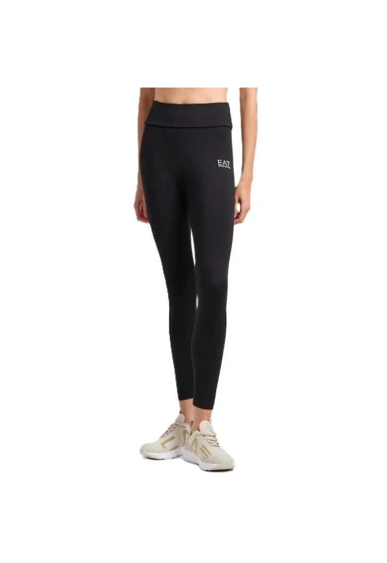 Colanti  pentru Femei, w leggings, 7W000232-AF12625-UC001, Negru, Negru