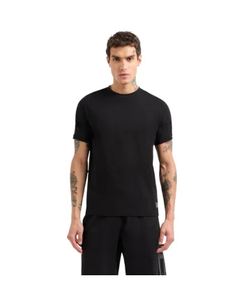 Tricou  EA7 Train Logo Series Tape 40708, Negru