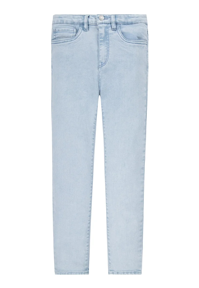 Blugi super skinny cu talie inalta 720, Albastru glaciar