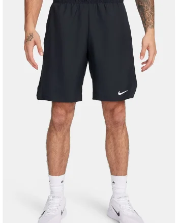 Bermude cu tehnologie Dri Fit pentru tenis, Negru