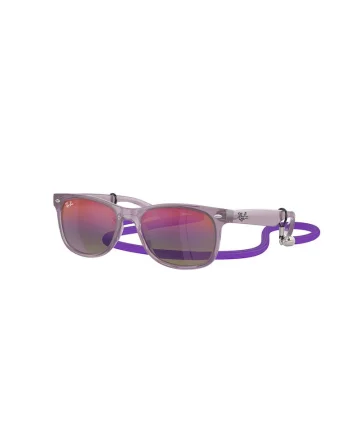 Ochelari de soare wayfarer cu lentile oglinda New, Lila