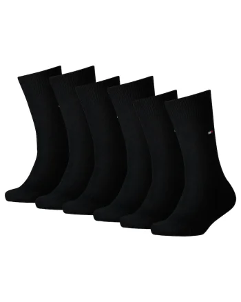 Set de sosete lungi - 6 perechi, Negru