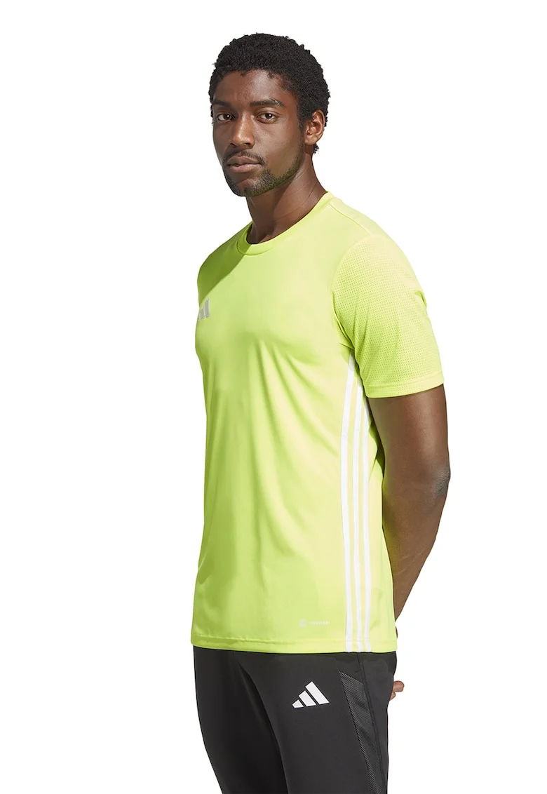 Tricou slim-fit pentru fotbal Tabela 23, Galben