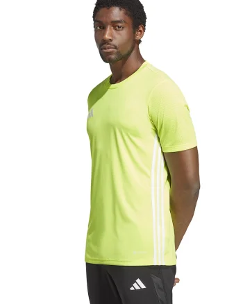 Tricou slim-fit pentru fotbal Tabela 23, Galben