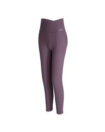 Colanti cu buzunare pentru fitness Obsessed, Maro