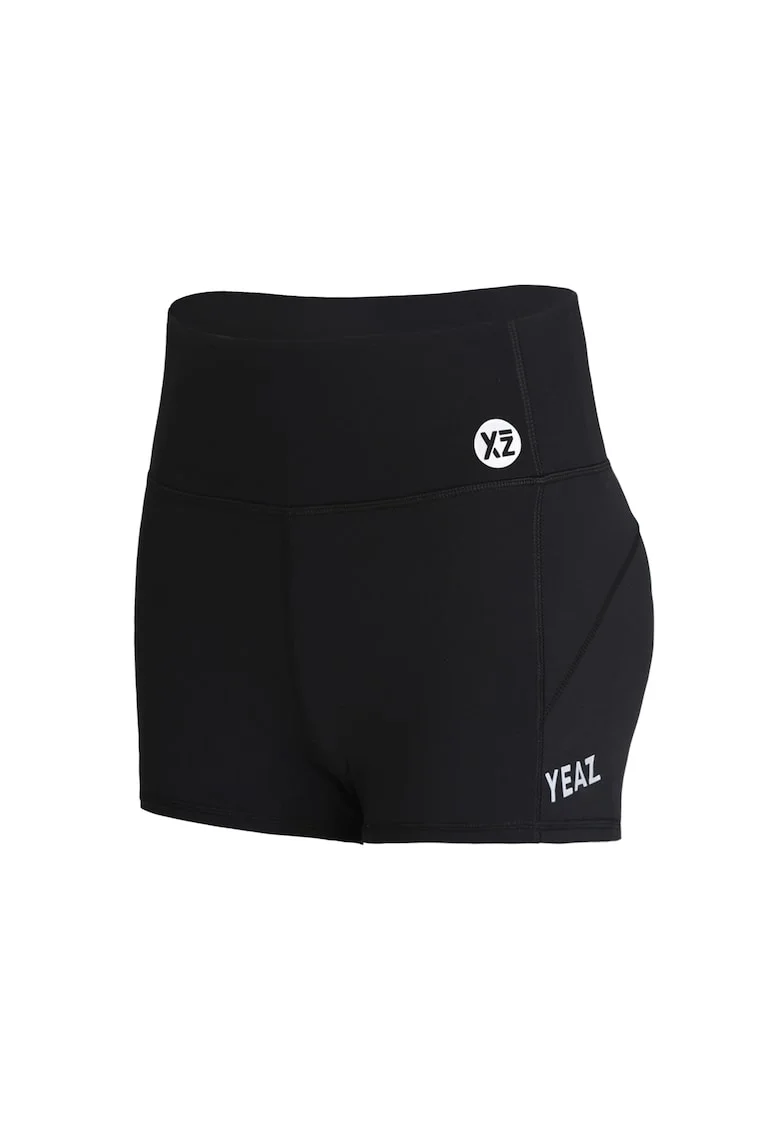 Colanti scurti cu talie inalta pentru fitness Xoxo 29057, Negru