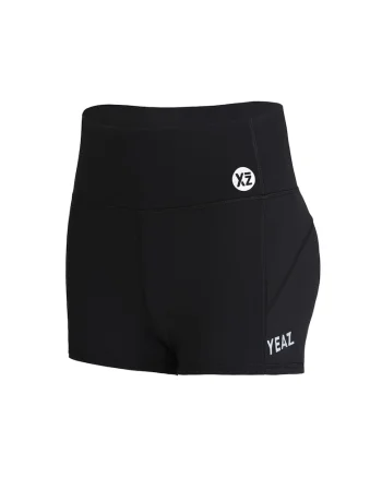 Colanti scurti cu talie inalta pentru fitness Xoxo 29057, Negru
