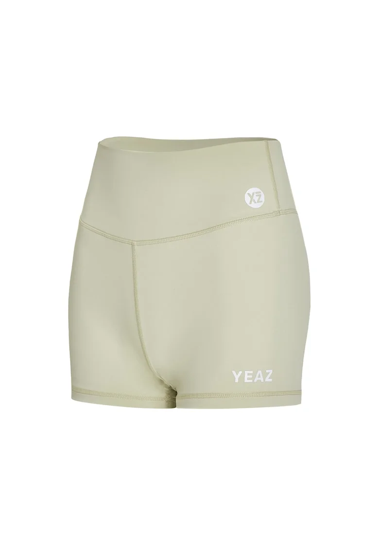 Colanti scurti pentru fitness Celeb, Verde