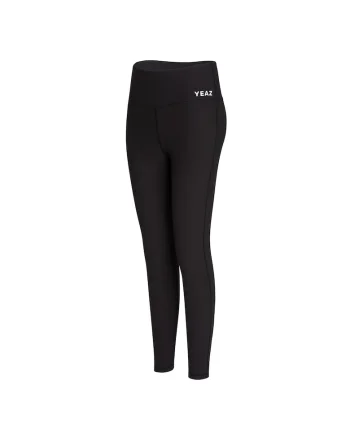 Colanti cu talie inalta pentru yoga Vibrant, Negru