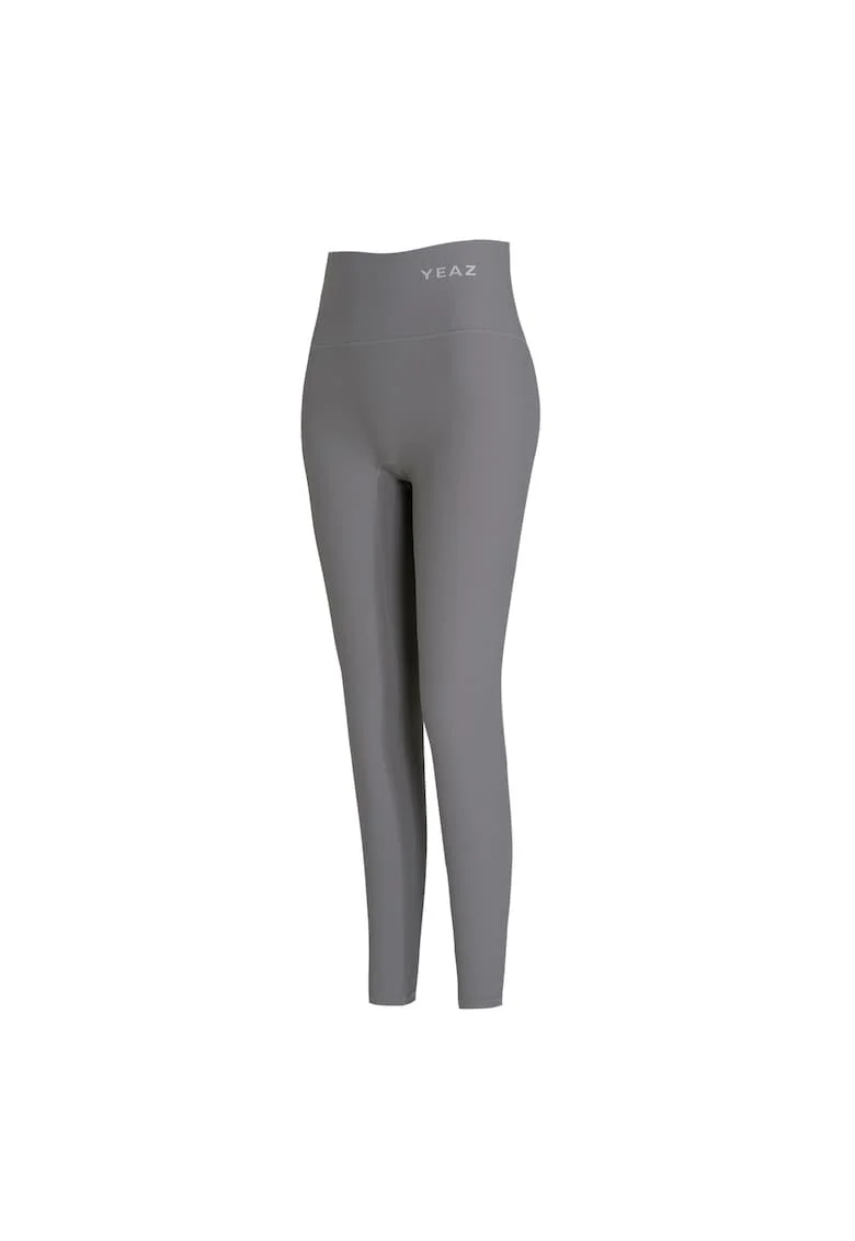 Colanti cu talie inalta pentru fitness, Gri
