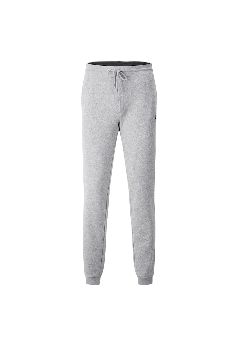 Pantaloni cu snur de ajustare pentru fitness Chalex, Gri