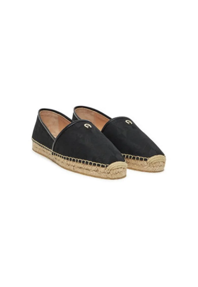 Espadrile dama  1251475, Piele naturala, Negru