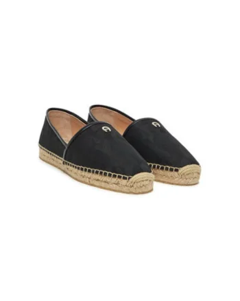 Espadrile dama  1251475, Piele naturala, Negru