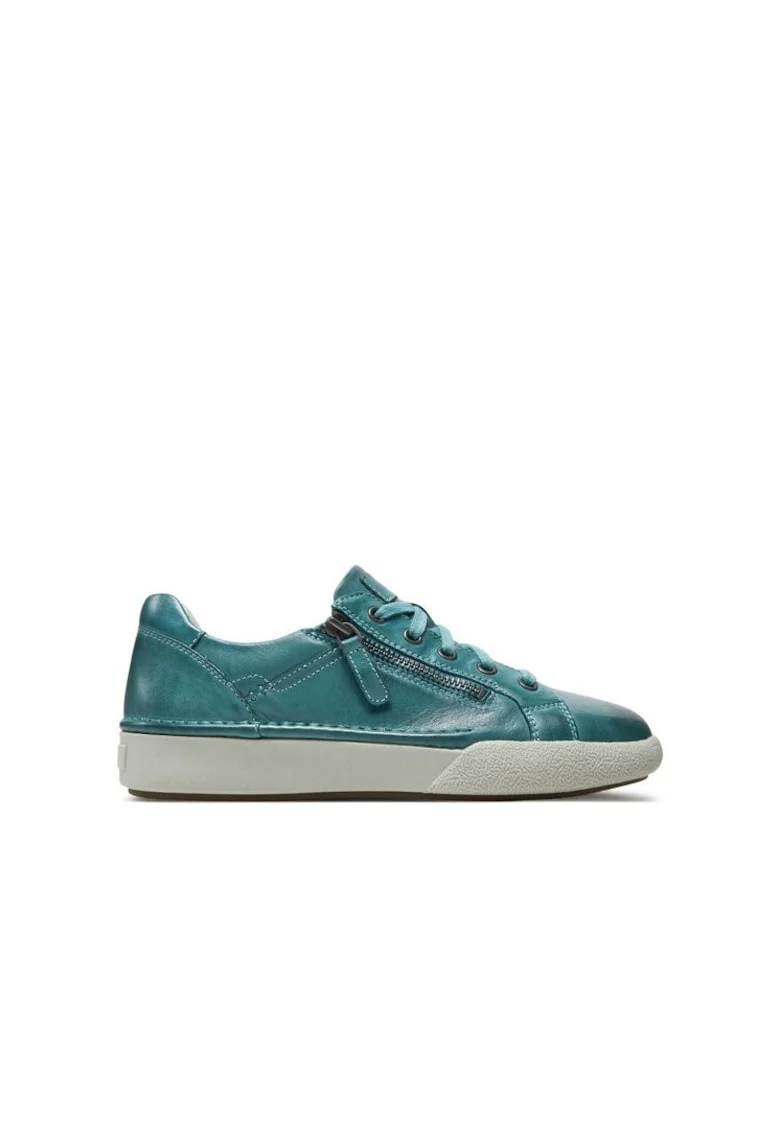 Espadrile dama  69903, Piele naturala, Albastru