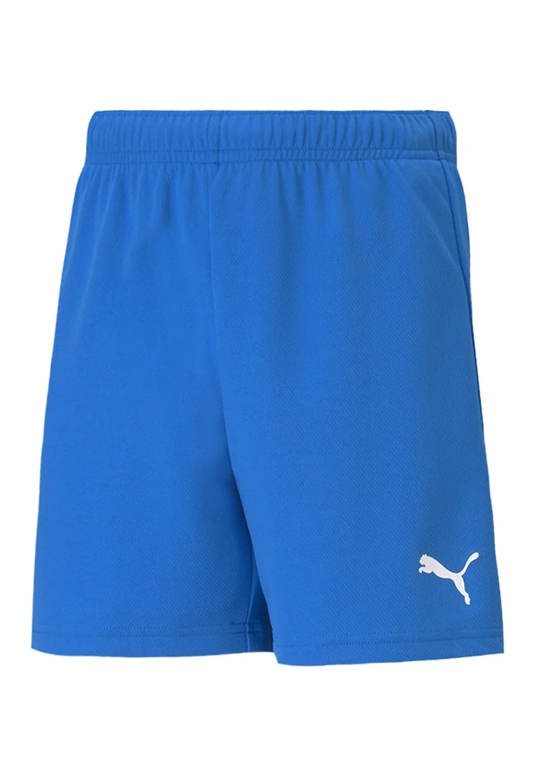 Pantaloni scurti cu banda elastica in talie pentru fotbal, Albastru