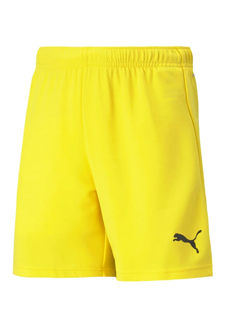 Pantaloni scurti cu banda elastica in talie pentru fotbal, Galben