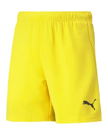 Pantaloni scurti cu banda elastica in talie pentru fotbal, Galben