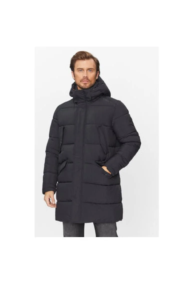 Geaca de iarna barbati  D40996M-COFY17, Nylon, XL INTL, Negru