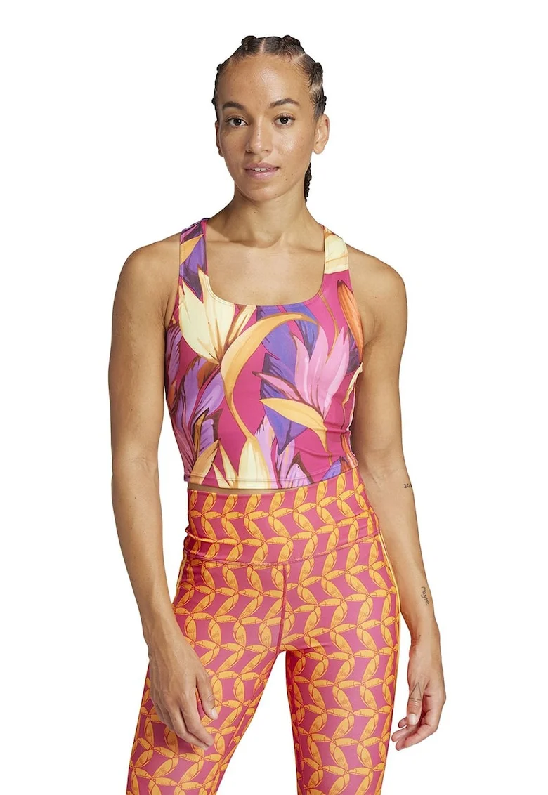 Top elastic pentru antrenament FARM Rio, Multicolor