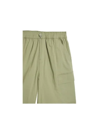 Pantaloni scurti baieti  4L2VC9046, Bumbac, 130 CM, Verde