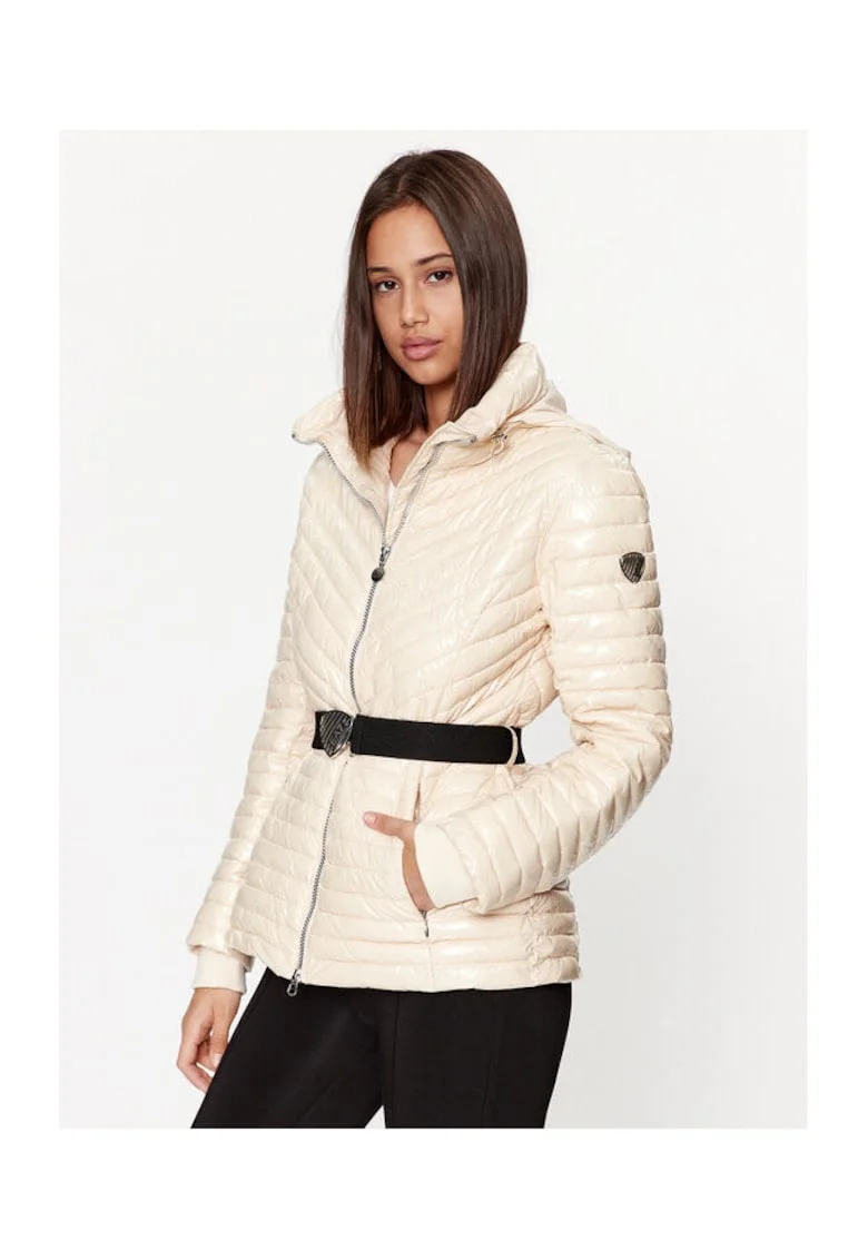 Geaca de iarna dama  Emporio Armani, 6RTB12 TNEQZ, Poliamida/Poliuretan, 2XL INTL, Ecru