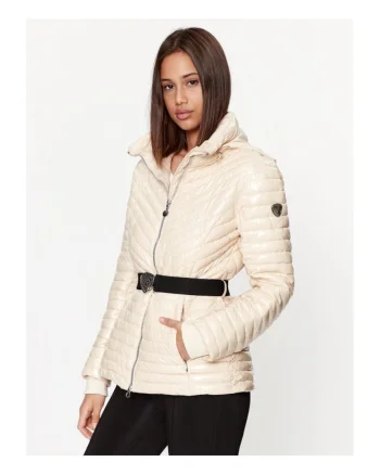 Geaca de iarna dama  Emporio Armani, 6RTB12 TNEQZ, Poliamida/Poliuretan, 2XL INTL, Ecru