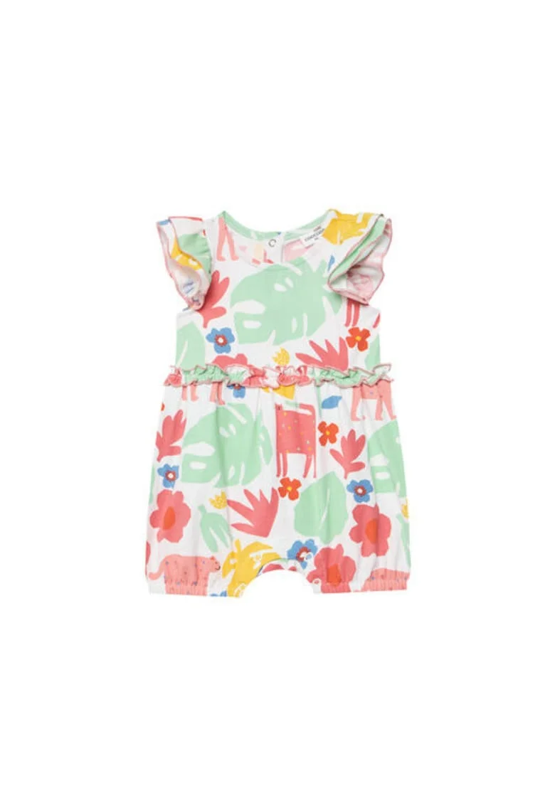 Salopeta pentru copii,  WC5104301TGN 022, bumbac/elastan, multicolor