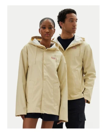 Geaca unisex  model HARU0012251, bej, poliester/poliuretan