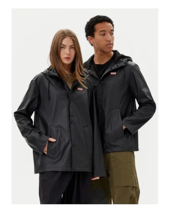 Geaca unisex,  HARU0012251, poliester/poliuretan, negru