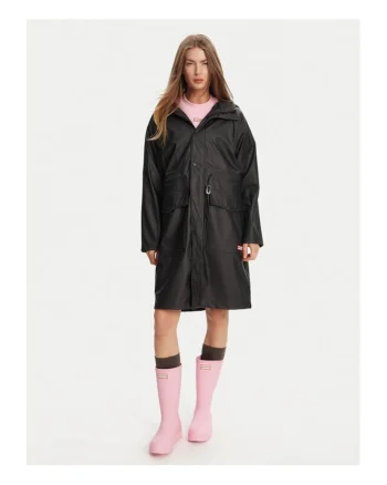 Geaca dama  model HARW0021242, neagra, 100% poliester, 100% poliuretan