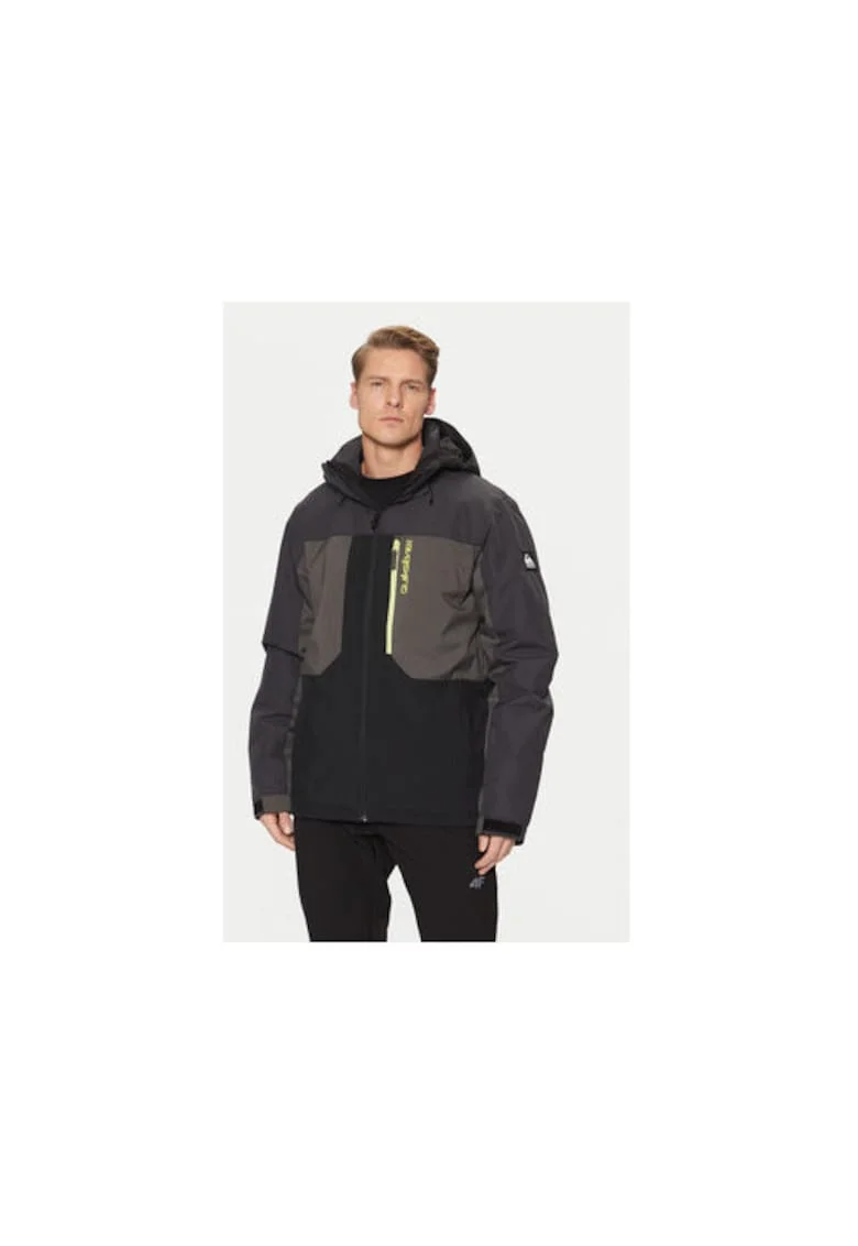 Jacheta de schi  sintetica, neagra,