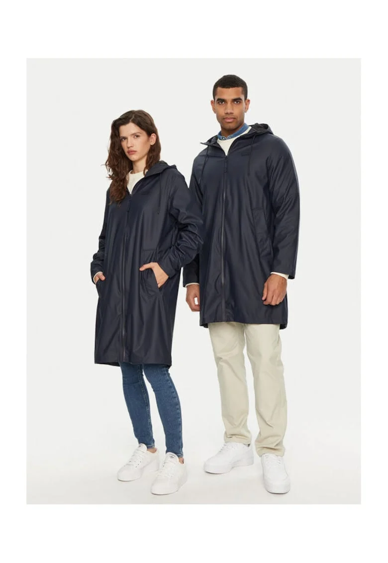 Geaca unisex  model HARU0002242, bleumarin, poliuretan, Bleumarin
