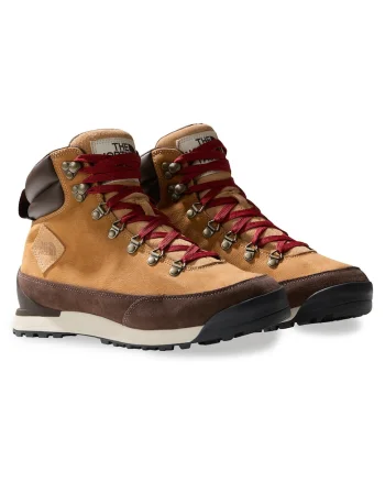 Bocanci trekking barbati  NF0A817QOHU1, Sintetic, Maro, Maro