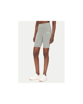 Pantaloni sport dama, Emporio Armani, 77% poliamida, gri, lifestyle