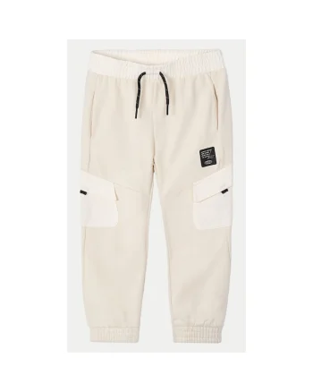 Pantaloni copii,  3570 68, bumbac si poliester, bej