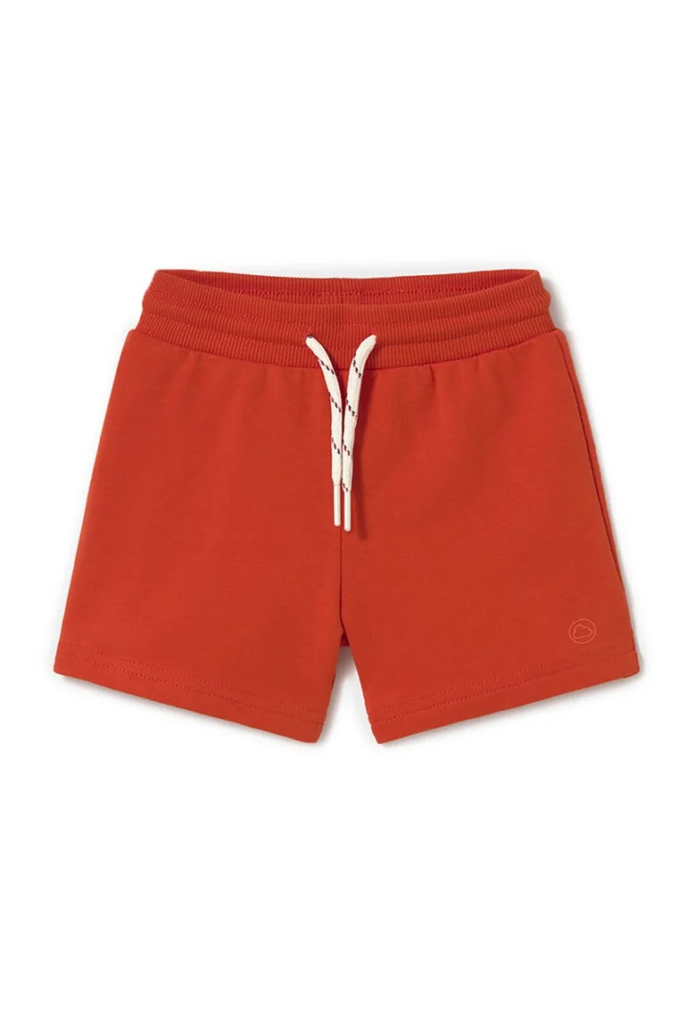 Pantaloni scurti sport baieti  621 80, Bumbac/Poliester, Rosu, Rosu