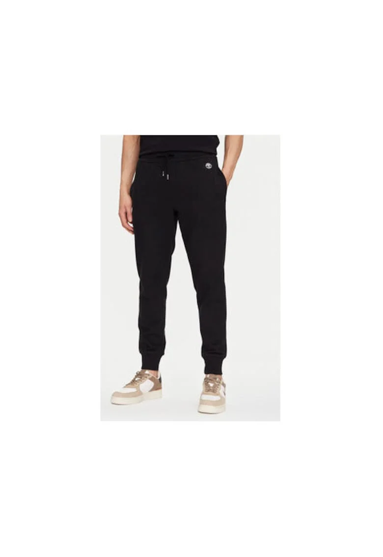 Pantaloni de trening barbati  TB0A5V5Q0011, Bumbac/Poliester, Negru, Negru