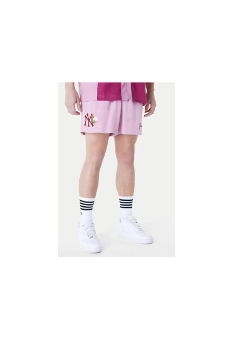 Pantaloni scurti sport barbati  60596377, Rayon/Poliester reciclat, Roz, Roz