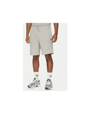 Pantaloni scurti sport barbati  100221793, Bumbac/Poliester reciclat, S INTL, Gri