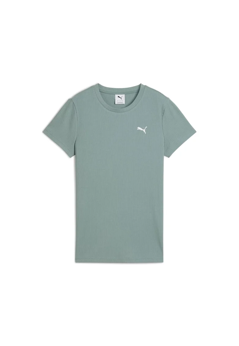 Tricou dama  ES Elevated Rib, Verde
