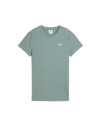 Tricou dama  ES Elevated Rib, Verde