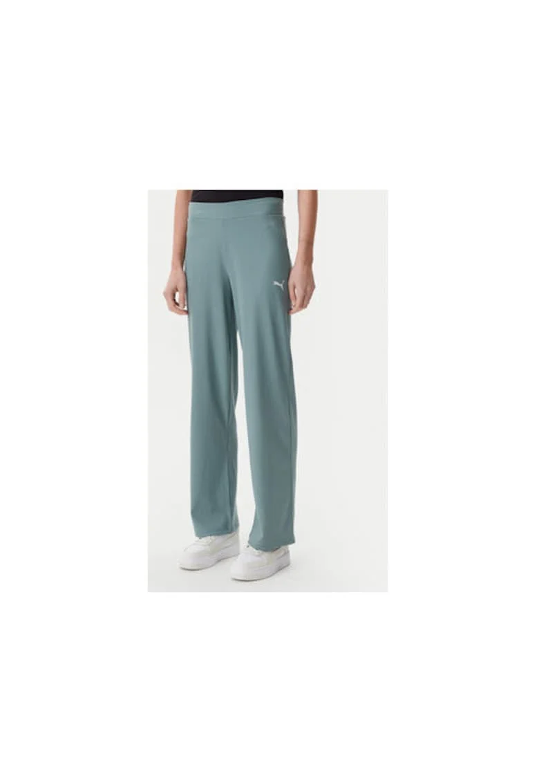 Pantaloni de trening dama  685025, Poliester reciclat/Bumbac, XL INTL, Verde