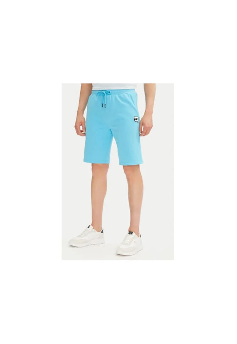 Pantaloni scurti sport barbati  705014 552900, Bumbac organic, Albastru deschis, Albastru deschis