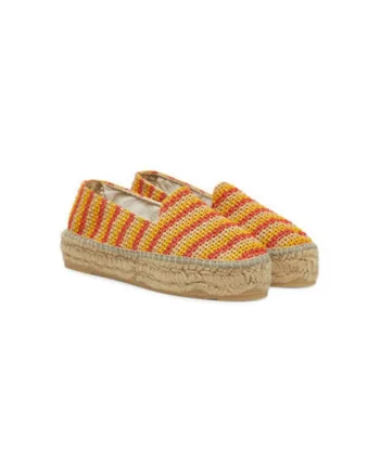 Espadrile dama  H 2.6 D0, Sintetic, Portocaliu