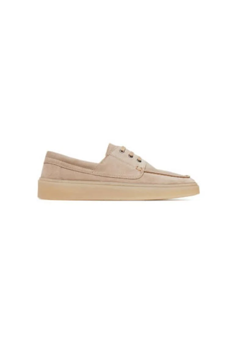 Pantofi barbati  14014395, Piele naturala, Bej