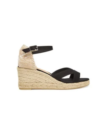 Espadrile dama  025533-100, Textil, Negru