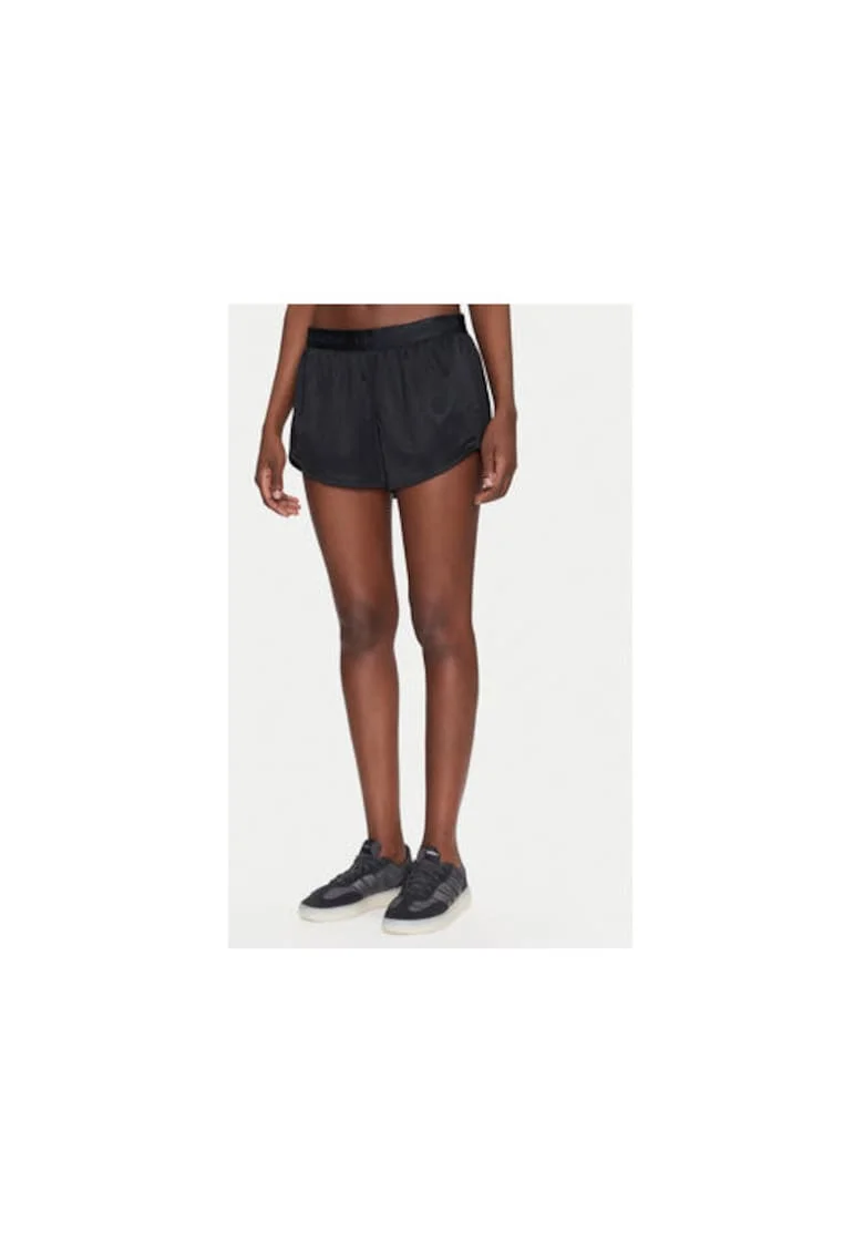 Pantaloni scurti sport dama  1389883, Poliester, Negru, Negru