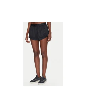 Pantaloni scurti sport dama  1389883, Poliester, Negru, Negru